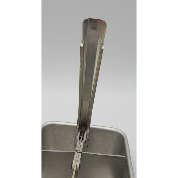 Frigidaire Single Ice Cube Tray 1950's Quickube Quick Release Aluminum Vintage - Picture 8 of 13